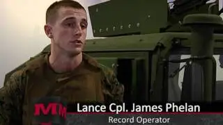 Marines learn convoy operations through simulator