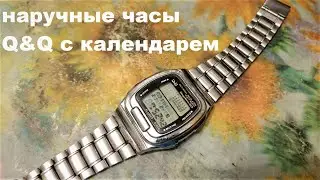 Часы Q&Q с телефонной записной книжкой и полным календарём Обзор, настройка Q&Q mmc1-311 Meganote 30