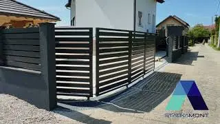 Kružno-sekcijska / klizno-zglobna ograda s daljinskim upravljanjem