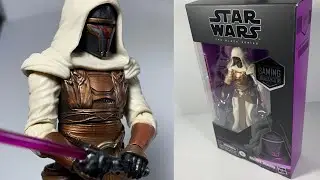 Star Wars Black Series Jedi Knight Revan Gaming Greats GameStop Exclusive Action Figure Review