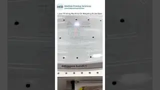 Laser Printing Machine for Weighing Scale Bases ⚡⚙️#meditek #gadgets #laserengraving #lasermachine