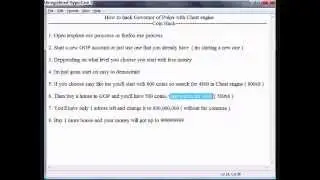 How to hack Governor of Poker with cheat engine