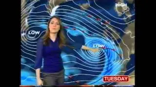 BBC Weather 10th January 2010
