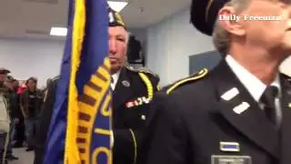 Color guard of VFW 1386 and Post 150 dismissed @dailyfreeman