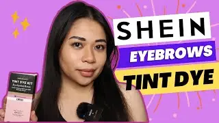 SHEIN EYEBROWS TINT KIT REVIEW (MELLUCCI)