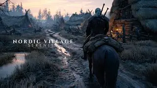 Nordic Village Serenity | Ambient Medieval Music for Calm, Focus &​ Relaxation