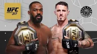 Джон Джонс против Тома Аспиналла | Полный бой | UFC 317