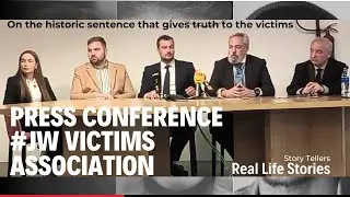 Press conference / #jw Victims Association on the historic sentence that gives truth to the victims