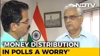 #ResultsWithNDTV: Money Distribution In Polls A Worry, Says Chief Election Commissioner
