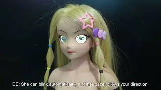 Mini Real Dolls mit KI-Augen | Blinzeln & Blickverfolgung