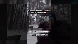 CRAZY snowstorm gets scousersinavan stuck‼️ #snow #stuck
