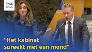 Minister Dilan Yeşilg&ouml;z keert zich expliciet tegen mij &eacute;n BVNL | 13-09-2022