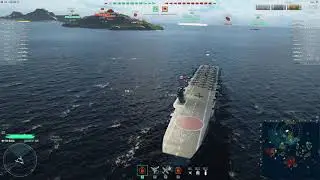 World of Warships - Random Battle - Kaga CV Premium T8