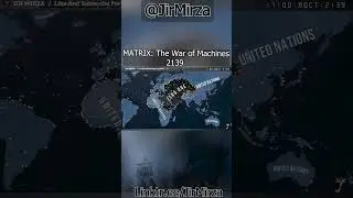 MATRIX: The War of Machines 2139 #hoi4 #timelapse #matrix  #trend #viral #fyp #shorts  #map #2024