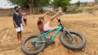 Cycle se kar diya khatarnak stunt 😂