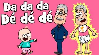 Da da da, Dé dé dé - La chanson des couches pour la famille | Hourra Chansons Pour Enfants