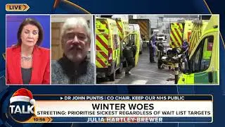 Dr John Puntis talks Wes Streeting and the NHS on Talk TV, 11 December 2024