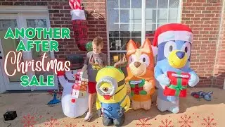 After Christmas Home Depot Dash!🎄🎅☃️#blowup #christmas #inflatable #unboxing