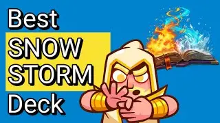 I went 10-0 with the #1 BEST SNOWSTORM Challenge Deck 