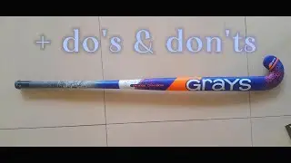 How to wrap a field hockey stick grip│Do's and Don'ts