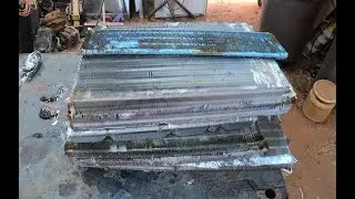 Тестирую, смогу ли я расплавить алюминий с меди на акре.