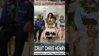Chris Henry Jr.'s Signing on Pat McAfee Show 🙌