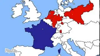 MAPPING TEST-Franco Prussian War (Alternate History)