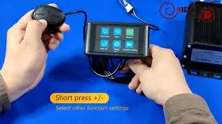 UKC-1 Display Operation for Our 45A-150A Sine Wave Controller