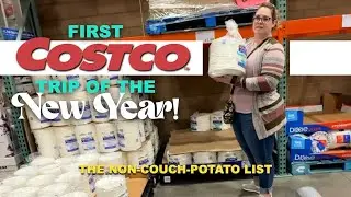 FIRST COSTCO TRIP OF THE NEW YEAR! | SAN BERNARDINO, CA | THE NON-COUCH-POTATO LIST - EPISODE 041