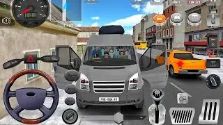 Real Van Simulator Game 2026-Minibus Simulator 3D Offroad- Bus Games Bus Gameplay