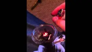 Close up HASH bong hit. HD