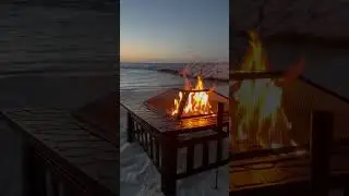 Fire Pit on the Beach