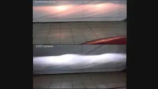 #ledlamp Галоген Vs Светодиод!