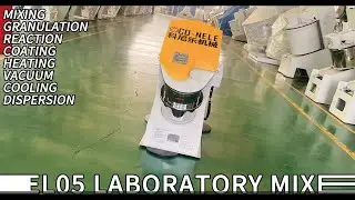 Intensive lab mixer type CEL05, 5-liter capacity