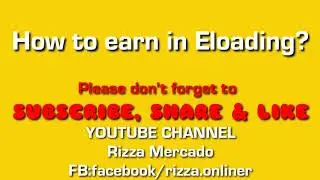 HOW TO EARN IN E-LOADING BUSINESS?