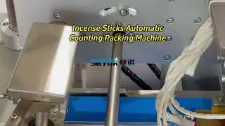 Bulk Incense Sticks Automatic Counting Packing Machine | SAYOK  #automaticpackingmachinery