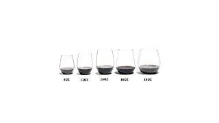 Customizable plastic stemless wine glasses