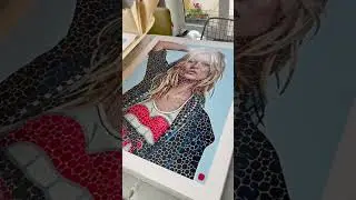 New Kate Moss &lsquo;Rock Chick&rsquo; Prints    with enhanced varnish