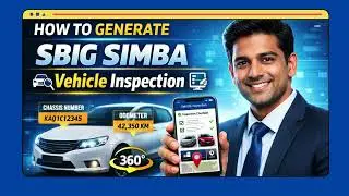 How to Generate Link for Vehicle Inspection in SBIG SIMBA | Step-by-Step Guide (2026)