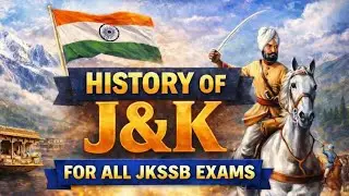 Complete HISTORY OF JAMMU & KASHMIR short notes @civiprep_upsc 