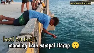 Gaya Memancing Ikan Yang Unik Dan Benar-benar Pesta Strike 😳😱