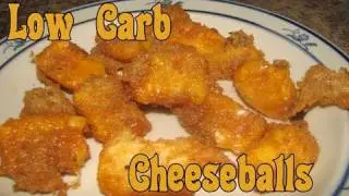 Atkins Diet Recipes: Low Carb Fried Cheese Balls (IF)