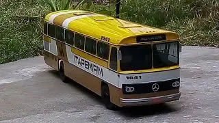 Ônibus Itapemirim MB-355 • Mostrando mais detalhes em ambiente externo... Escala 1/14