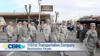 1161st Transportation Company parade