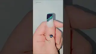 Nail Art with Safety Pin 💅✨ Satisfying Design #easynailart #viral #trending #viralrels