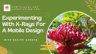 Using X-Rays In A Mobile Floral Art Design with Ngaire Gamack October 2020