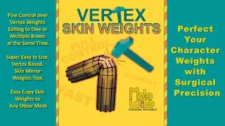 Perfect Skin Weight Editing in Blender - Vertex Skin Weights Addon Tutorial - Overview