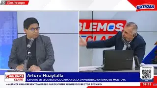 [UARM Postgraduate Program] Arturo Huaytalla: Measures against citizen insecurity