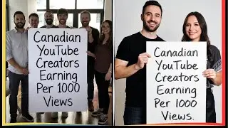 How much money do Canadian YouTubers actually make from ad revenue per 1,000 views?