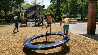 Wes and Harv at Lyon Village Park